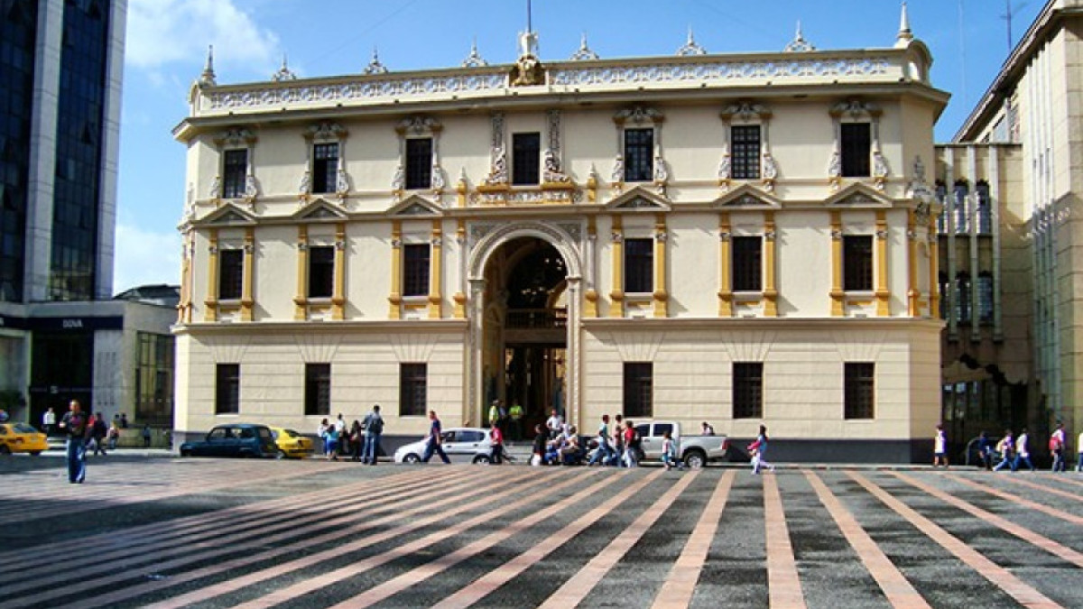 Palacio Amarillo, sede de la Gobernación de Caldas