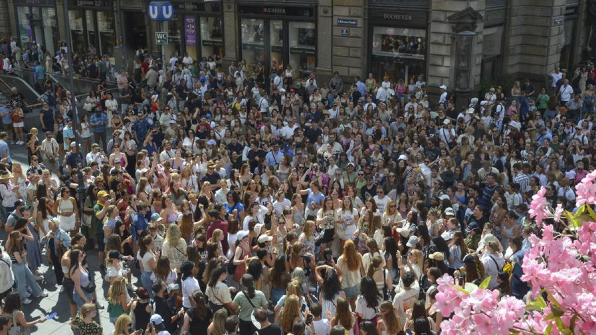 Seguidores de Taylor Swift en Viena 