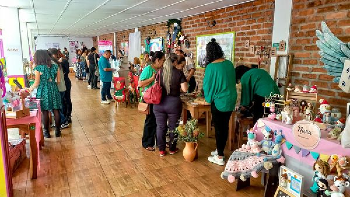 La feria se realizó en establecimiento comercial Salsipuedes. 