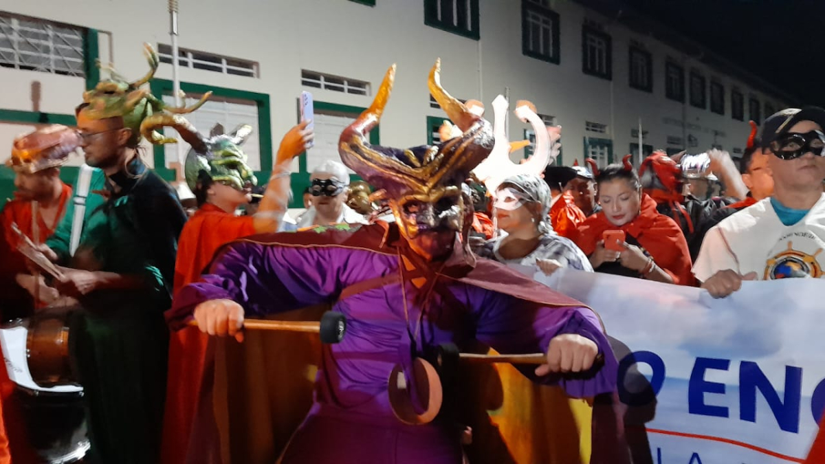  Participantes del desfile del Primer Gran Decreto este sábado en Riosucio.