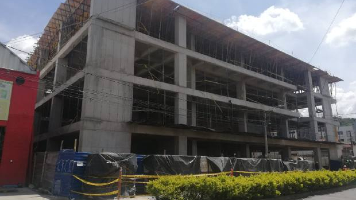 La Escuela Normal Sagrado Corazón, de Riosucio (Caldas), toma forma con las obras que se adelantan, luego de varias suspensiones.