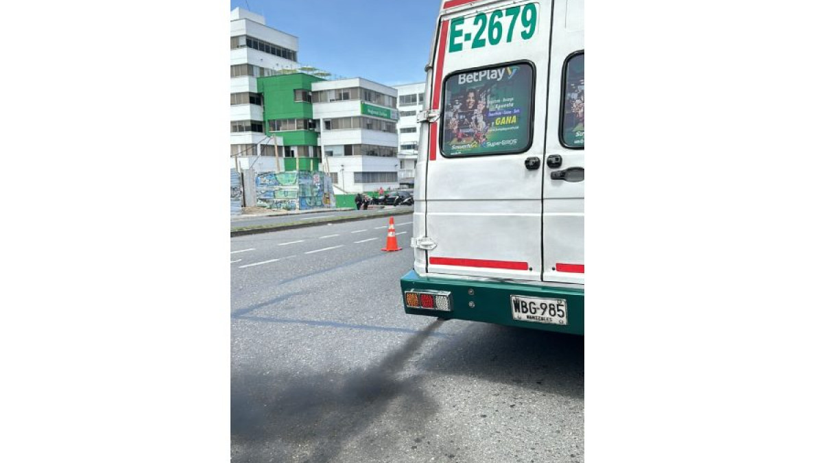 Este colectivo no pasó la prueba de Corpocaldas y la Secretaría de Tránsito este lunes en el punto de control que se realizó en la avenida Santander,
