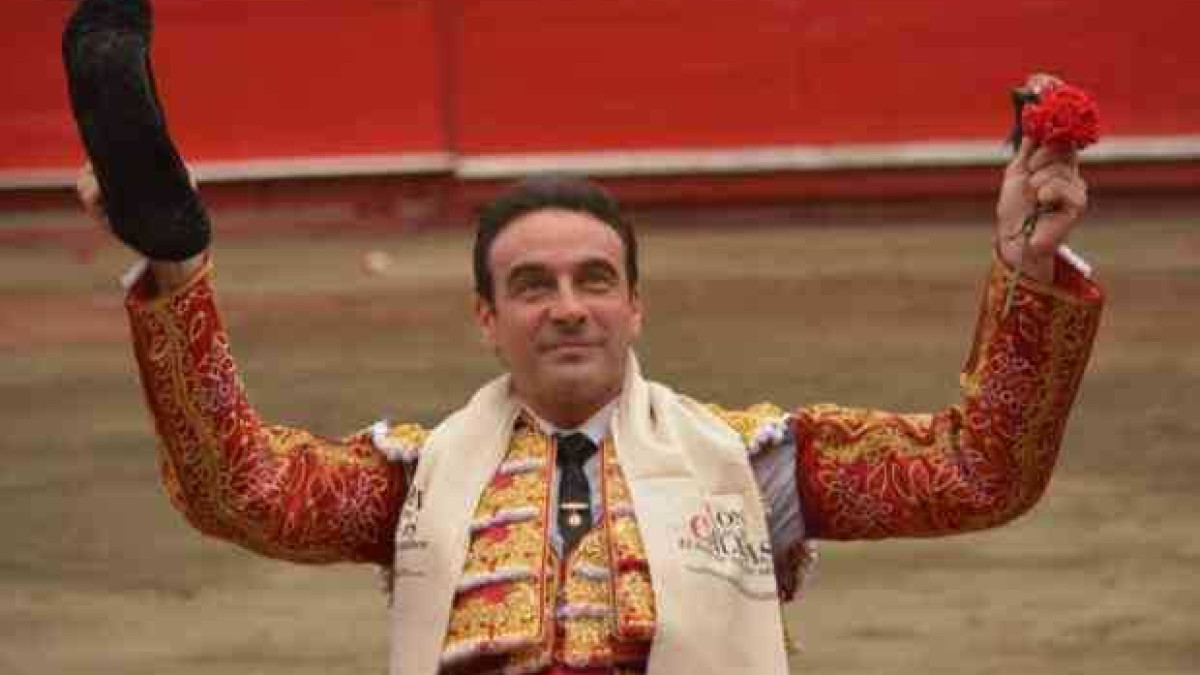 Enrique Ponce, torero español. 