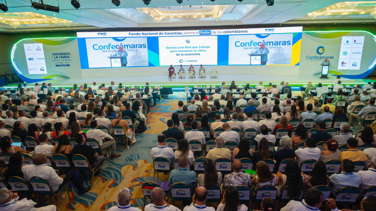 Congreso de Confecámaras en Cartagena.