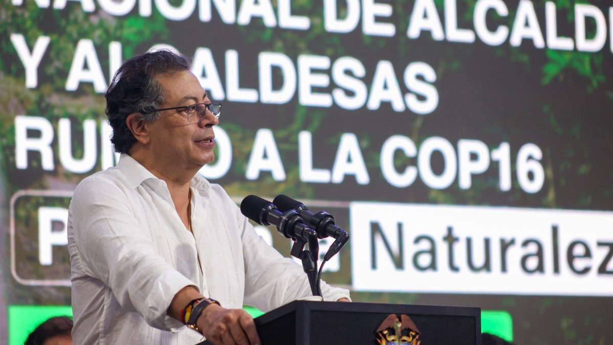 Este jueves, el presidente Gustavo Petro lideró la clausura de la Cumbre Nacional de Alcaldes y Alcaldesas rumbo a la COP16 en Florencia (Caquetá).
