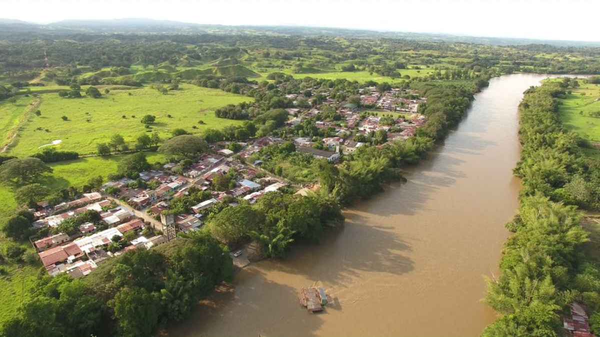 El río La Miel, que baña al corregimiento de San Miguel, se está viendo afectado por la minería ilegal según la denuncia ciudadana.