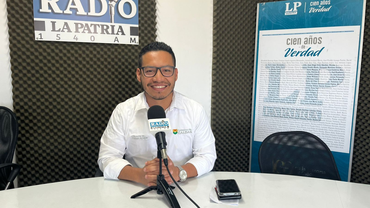 El secretario de Planeación de la Gobernación, Carlos Anderson García
