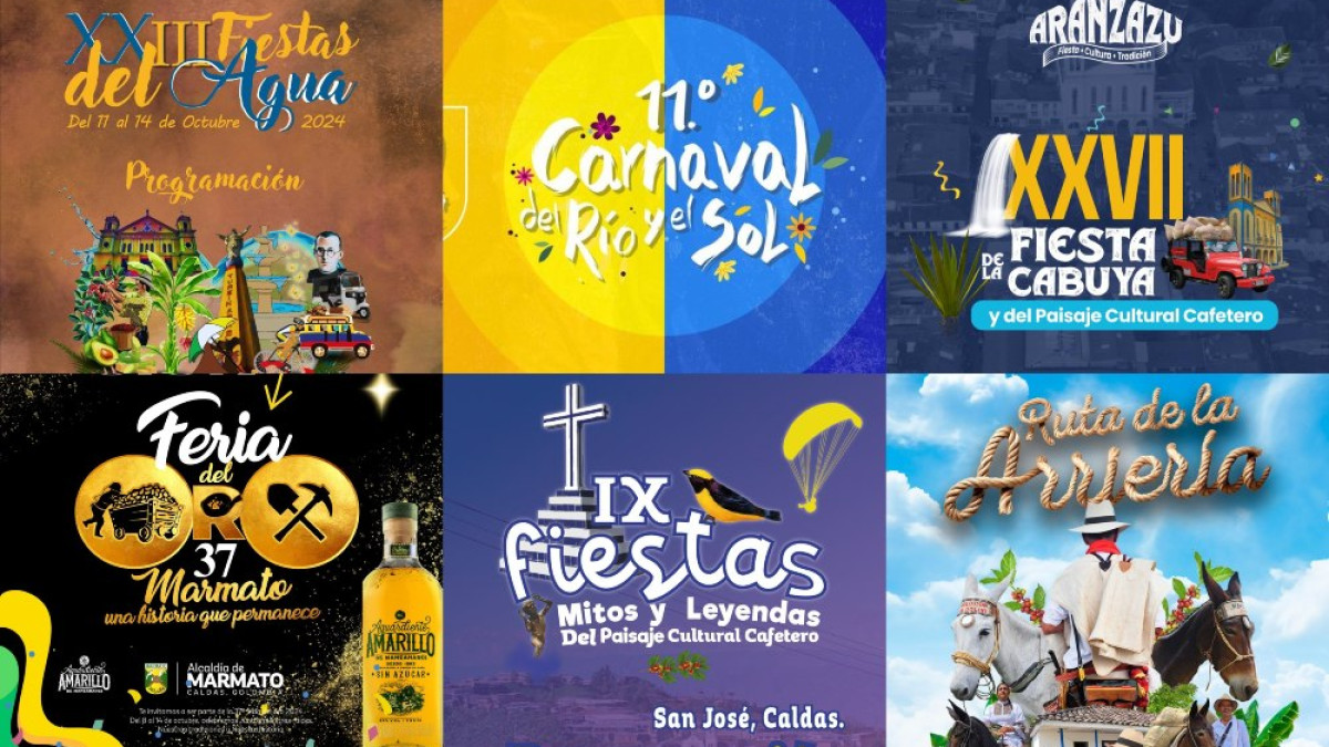 Caldas está de fiesta durante la semana de receso. 