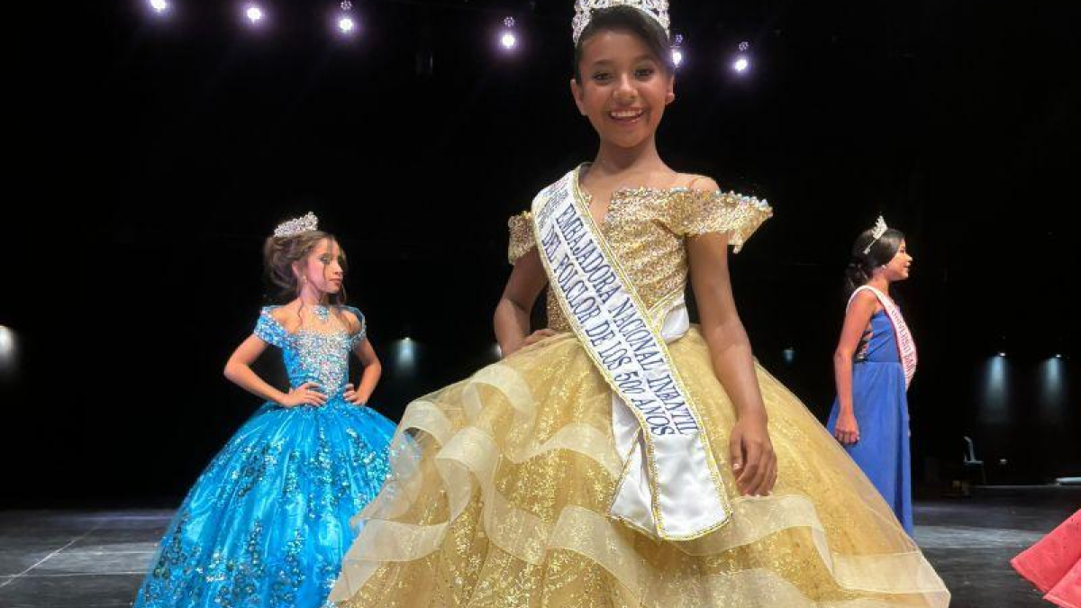 Manuela Molina Ardila, bailarina ibaguereña de 11 años, nueva embajadora Nacional Infantil del Folclor Colombiano 2024-2025.