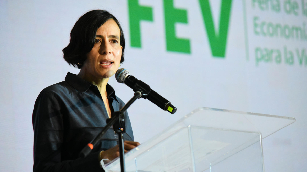 Susana Muhamad, ministra de Ambiente de Colombia.