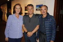 Ana María, Javier y Diego Velásquez.