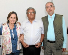 Patricia del Pilar Ruíz Vera, Enrique Arbeláez Mutis y Jorge James Sánchez González.