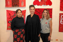 Laura Buriticá Quintero, Cecilia Arango y Carolina Salguero.