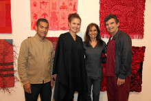 Wilson Ruiz, Cecilia Arango, Sonia Dávila y Juan Carlos Arango.