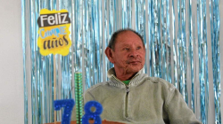 Celebró 78 años