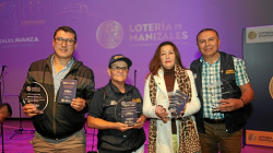 Noche de gala 100 años Lotería de Manizales