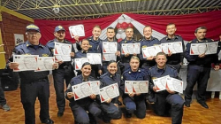 Certifican a bomberos