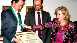RECONOCIMIENTO - Juan Manuel Albornoz González  - embajador de paz IBN.