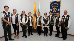 Cambio de Junta Directiva Club de Leones Renacer La Suiza