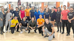 Celebración del equipo Body Tech  