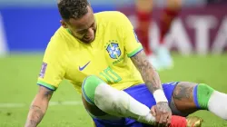 Neymar tiene un esguince en el tobillo derecho