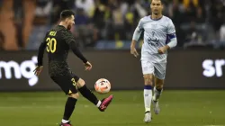 Espectáculo de un duelo eterno: se reencontraron Messi y Cristiano Ronaldo