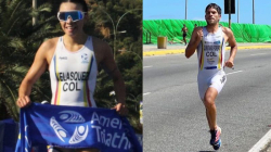 María Carolina y Carlos Javier brillaron en la Copa Panamericana de Triatlón en Venezuela