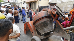 Pararon la obra del bulevar, pero llegó maquinaria a la calle 19 de Manizales