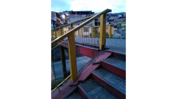 Aguardan por el arreglo del puente peatonal entre los barrios La Asunción y Villahermosa
