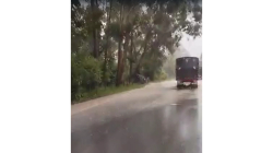Se desbordó la quebrada Manizales en el sector de Maltería