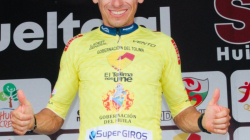 El caldense Dídier Chaparro, de Supergiros, ganó hoy la Vuelta al Sur