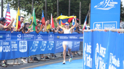La colombiana María Carolina Velásquez, campeona del Continental de Triatlón en Chinchiná