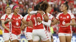 Santa Fe vence al América en el juego de ida de la final de la Liga Femenina