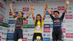 Diana Carolina Peñuela logró el subcampeonato de la Vuelta a Colombia Femenina