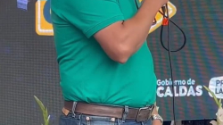Supimos que: Mauricio García Chiquito aprovechó evento de la Gobernación de Caldas