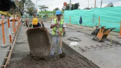Reanudan los trabajos en el bulevar de la 19