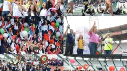 Fiesta deportiva en el Palogrande con la inauguración de los Juegos Intercolegiados