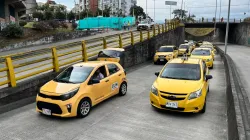 Así transcurre el paro de taxistas en Manizales