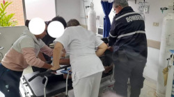 Hombre sufrió heridas en una pierna tras ser arrollado por un coche en una mina de Marmato