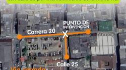 Alcaldía de Manizales comenzará este miércoles último trabajo en la carrera 20