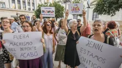 Jenni Hermoso denuncia a Luis Rubiales ante la Fiscalía