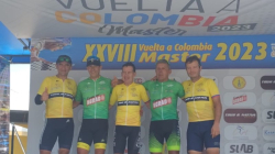 El caldense Wilson Sánchez mantuvo liderato en la Vuelta a Colombia Senior Máster