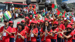 Tres corregimientos exaltaron el Festival de Bandas Estudiantiles en Pensilvania (Caldas)