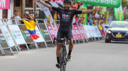 El ciclista caldense Juan Diego Hoyos se llevó la cuarta etapa del Clásico RCN