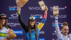 La colombiana Valentina Roa se encarama a la cima del Down Hill Mundial