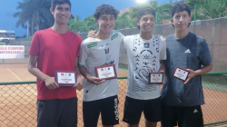 Dos podios logró el tenis de campo de Caldas en Cali