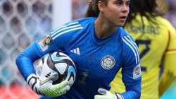 La portera Catalina Pérez, baja de Colombia para los amistosos ante Estados Unidos