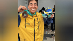 Caldense logra medalla de bronce en skateboarding de calle en los Juegos Panamericanos