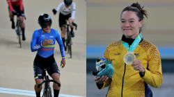 Martha Bayona revalida el oro panamericano en keirin y le da la sexta dorada a Colombia