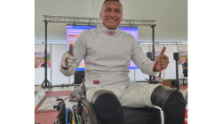 Oro para Caldas en esgrima de los Juegos Paranacionales
